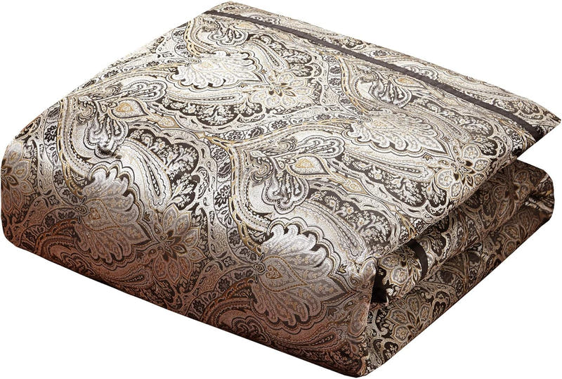 Conjunto de lujo: elegante conjunto de habitación en bolsa de satén, 24 piezas con cortinas y almohadas decorativas a juego