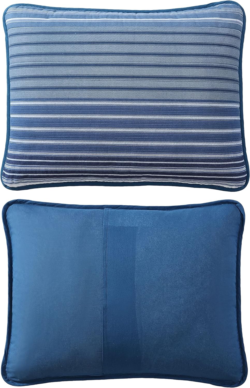 Reversible Cotton-Blend All Season Quilt Set - 3 Pcs Bedding Set w/ Matching Shams