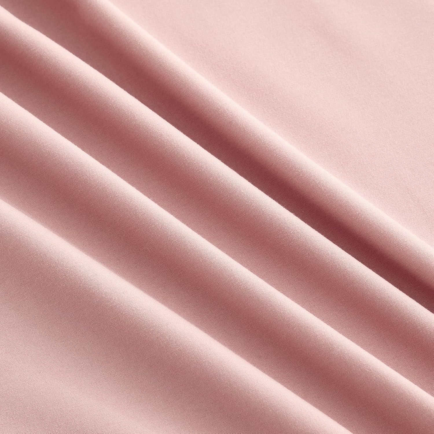 Floral Bed in a Bag Set - 7 Pcs Pink Flower All Season Complete Comforter Set