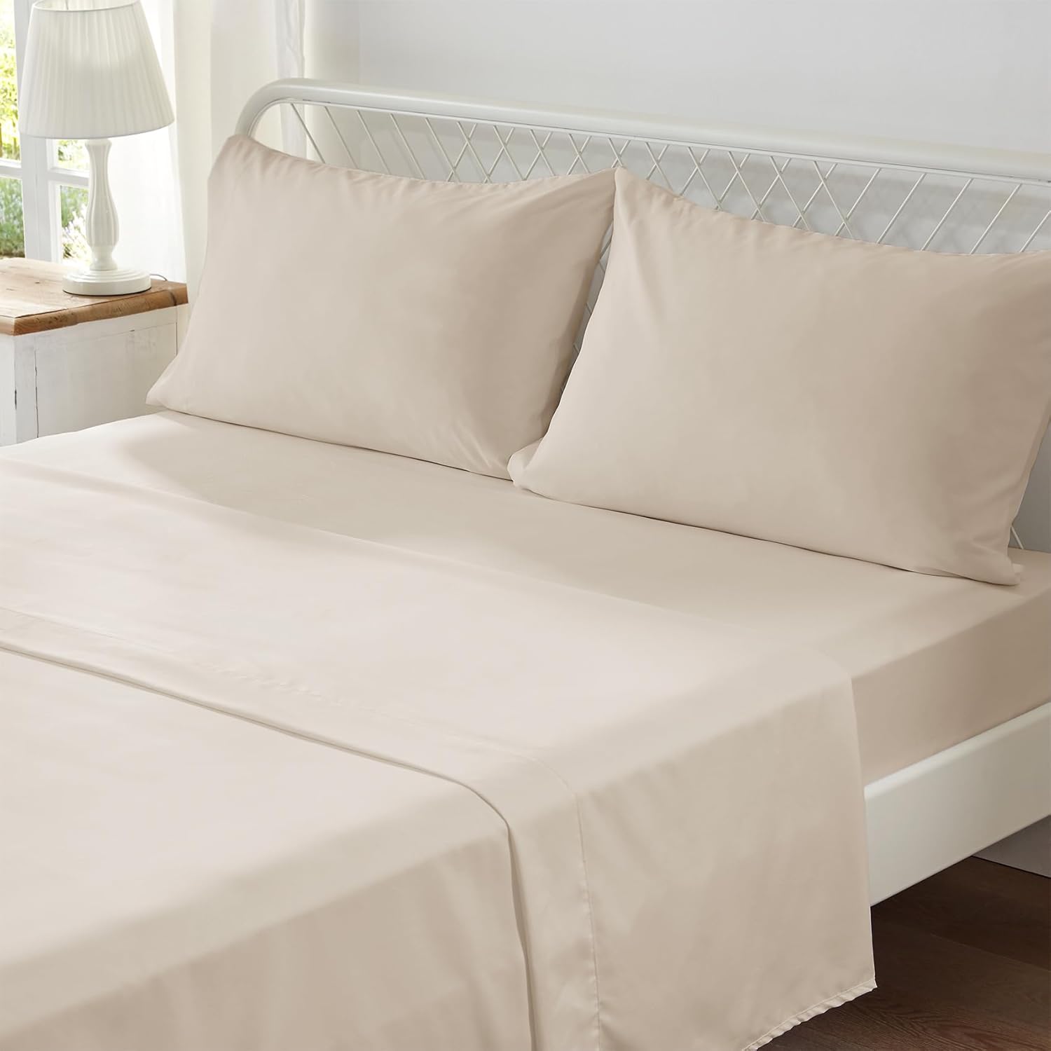 Juego de cama con mechones estilo bohemio en una bolsa: juego de 7 piezas de edredón para todas las estaciones