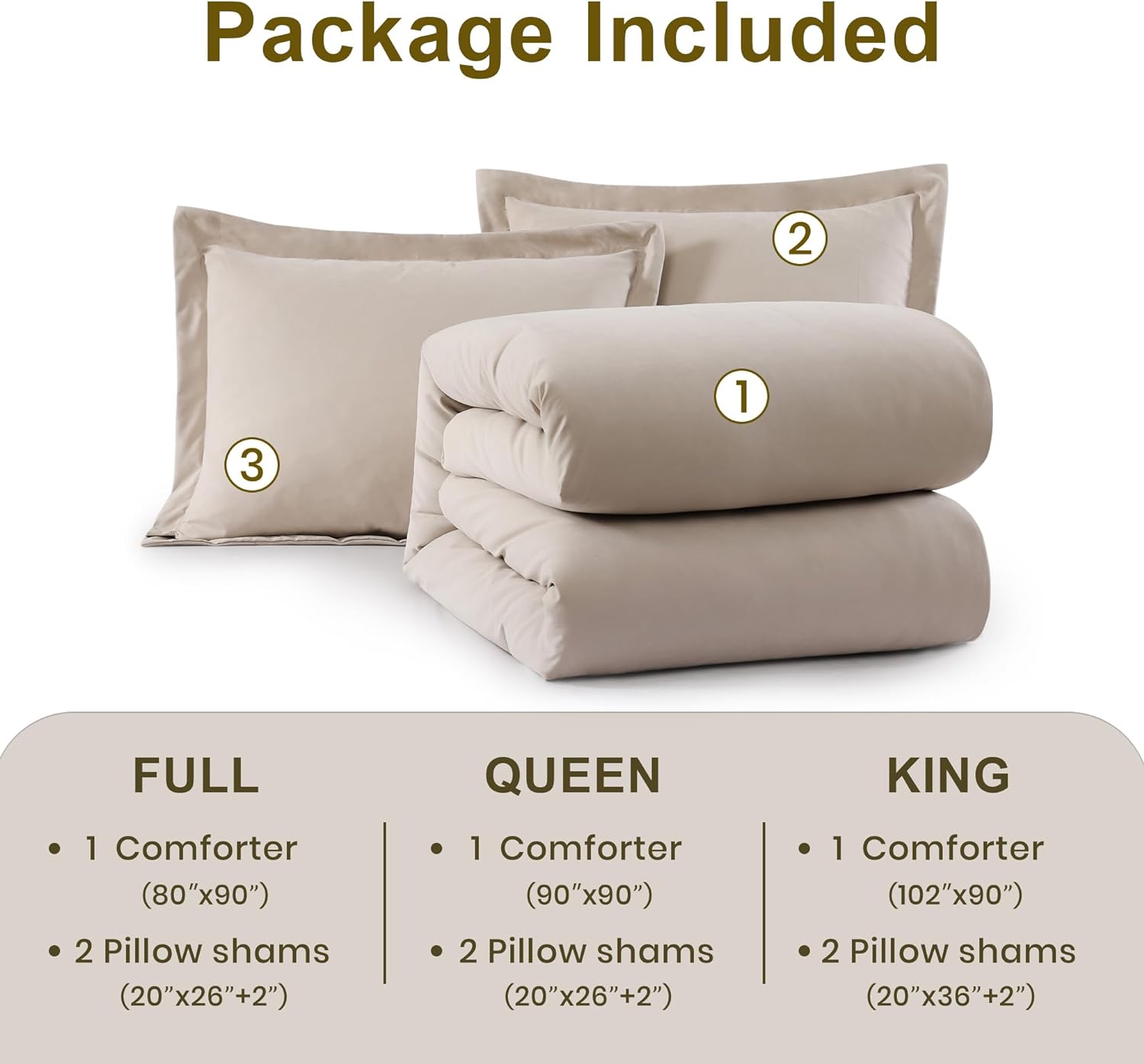 Boho Reversible Comforter Set - 3 Pcs Modern Farmhouse Bedding Set